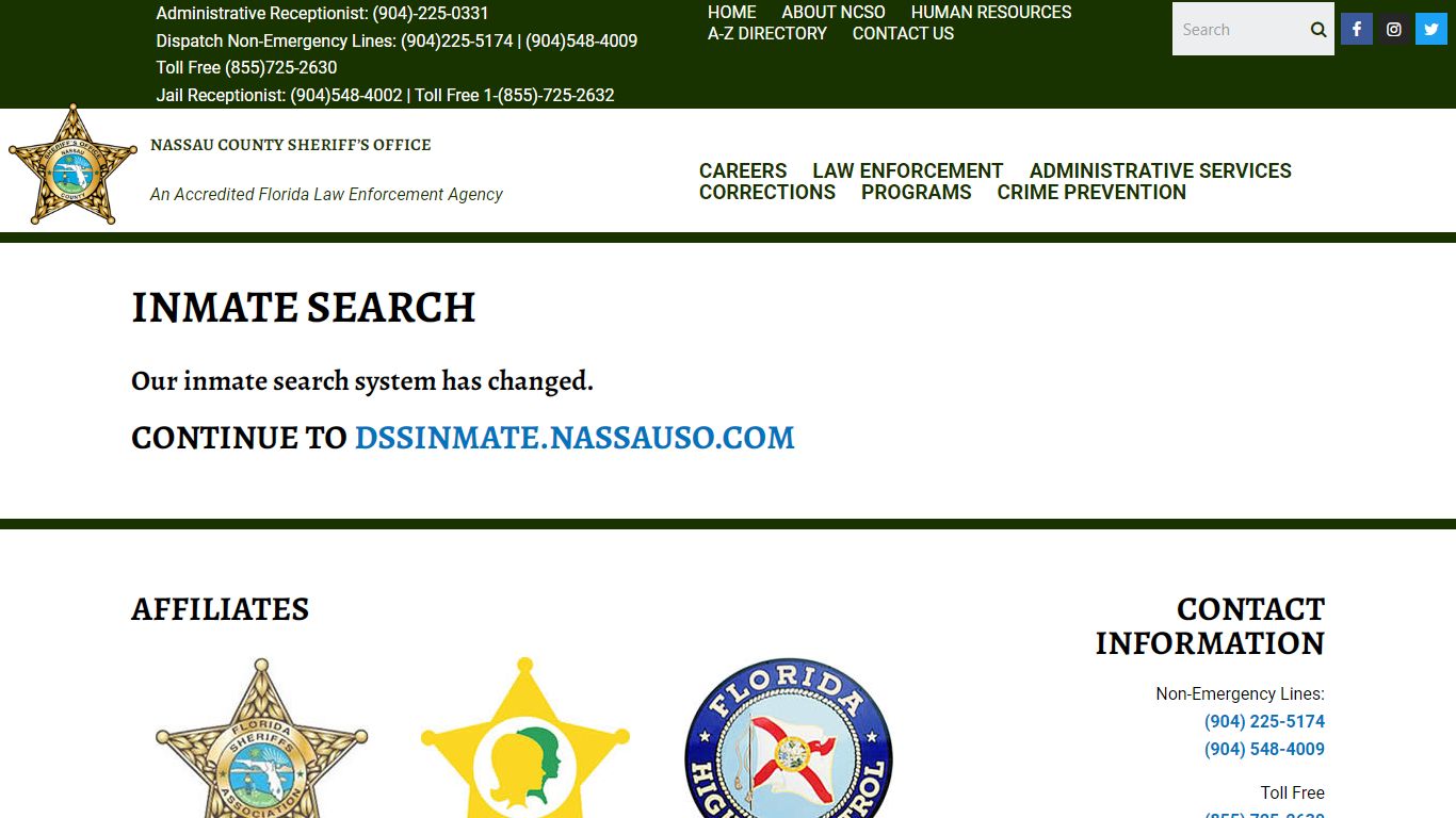 Inmate Search | Nassau County Sheriff's Office